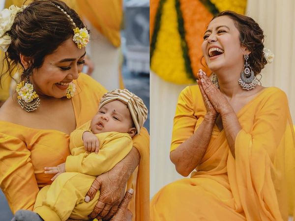 Neha Kakkar Haldi ceremony 