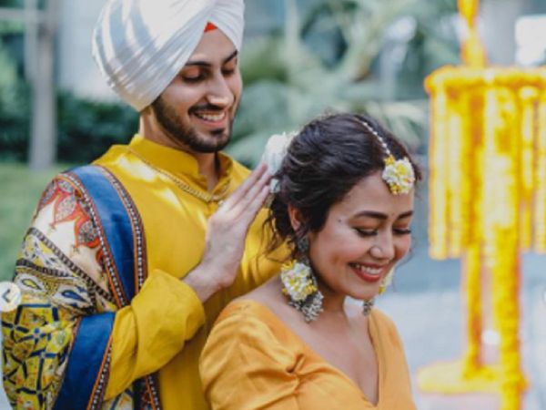 Neha Kakkar and Rohanpreet Singh