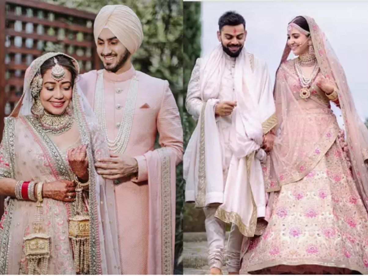 Neha Kakkar and Rohanpreet Singh | Wedding Ceremony : r/BollywoodFashion