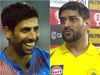 Ashish Nehra and MS Dhoni