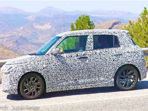 New Generaation Maruti Suzuki Swift Spied Testing Abroad