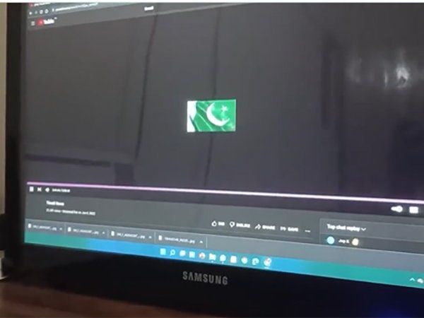 News Channel Hacked pakistan hackers