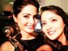 Nidhi Uttam with Hina Khan