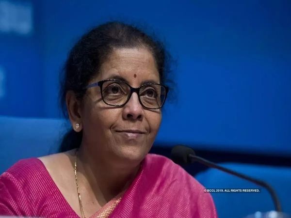 Finance Minister Nirmala Sitharaman 