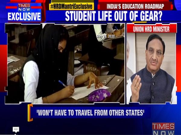 HRD Minister Ramesh Pokhariyal Nishank answered all queries related to CBSE Exams, university exams, NEET, JEE, UGC guideline