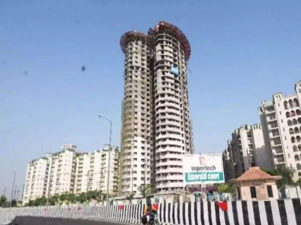Noida Supertech Twin Tower Destruction