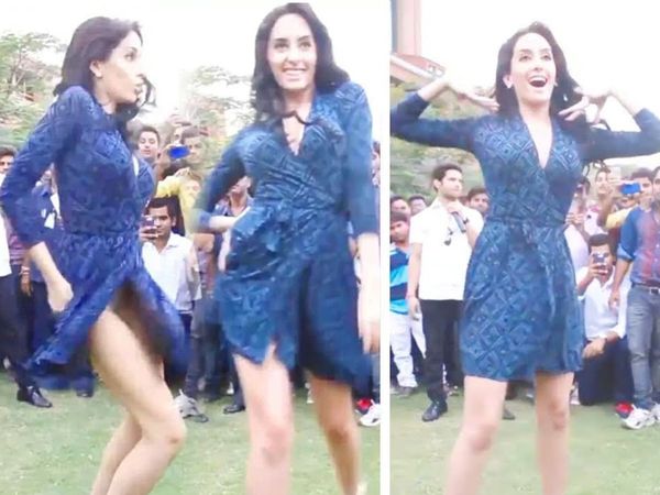 Nora Fatehi Oops Moment Wardrobe Malfunction