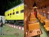 Old Railway coach converted into restaurant