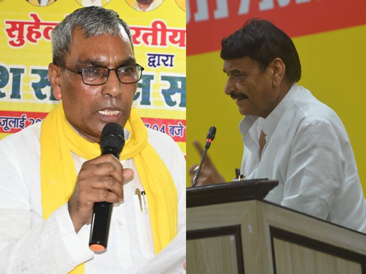 राष्ट्रपति चुनाव से पहले सपा गठबंधन से अलग हो सकते है राजभर और शिवपाल