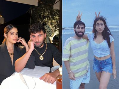 Orhan Awatramani, Sara Ali Khan, Janhvi Kapoor Orhan Awatramani, Sara Ali Khan, Janhvi Kapoor