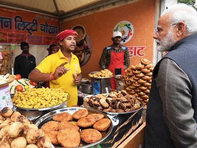PM Modi at Hunar Haat Delhi PM Modi at Hunar Haat Delhi