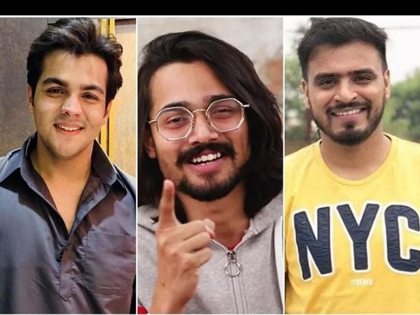 Ashish, Bhuvan Bam and Amit Bhadana 