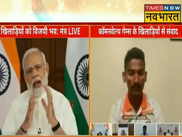 PM Modi interacts with CWG Birmingham bound Indian contingent