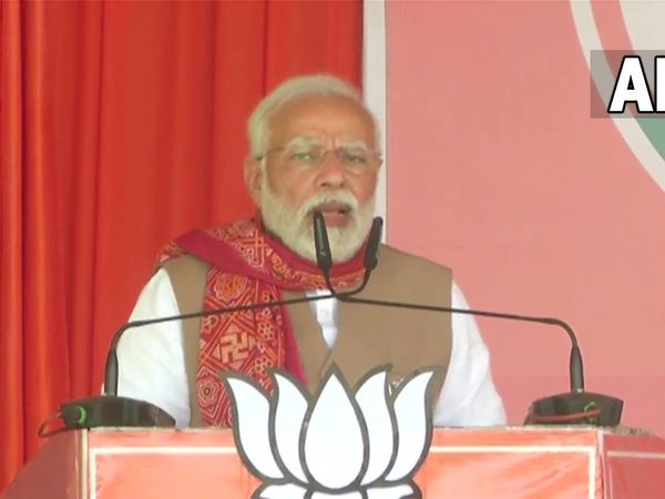 UP Elections 2022 : PM Modi attacks sp in Mirzapur rally 