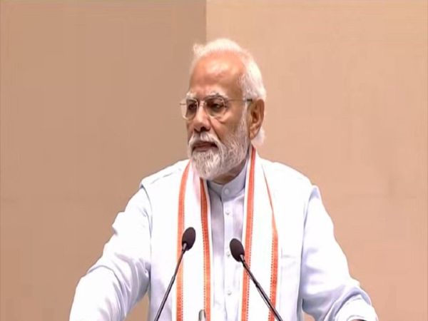  PM Modi addresses Save Soil programme organised by Isha Foundation at Vigyan Bhavan