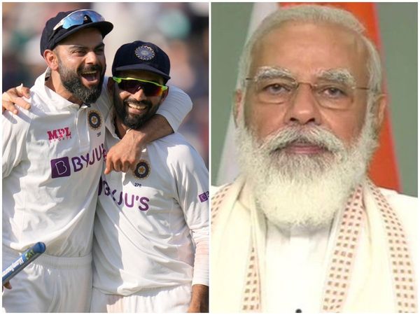 PM Narendra Modi and others wish team India on Oval win