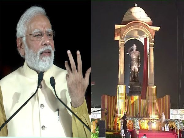 PM Modi's address from KartavyaPath, we erased the traces of slavery, our decisions in the last 8 years have the imprint of Netaji's ideals and dreams