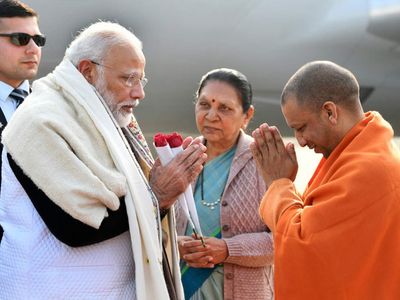 PM Narendra Modi and CM Yogi Adityanath