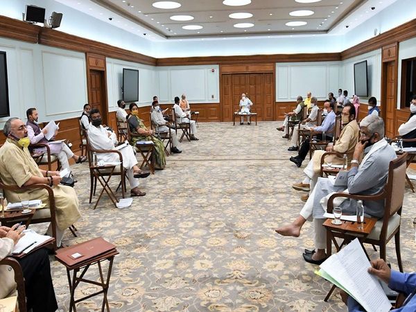 PM Narendra Modi cabinet meeting