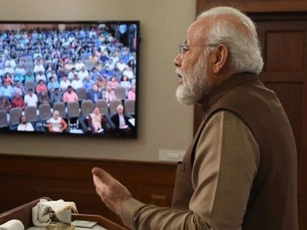 PM Modi will communicate with parliamentary constituency Varanasi