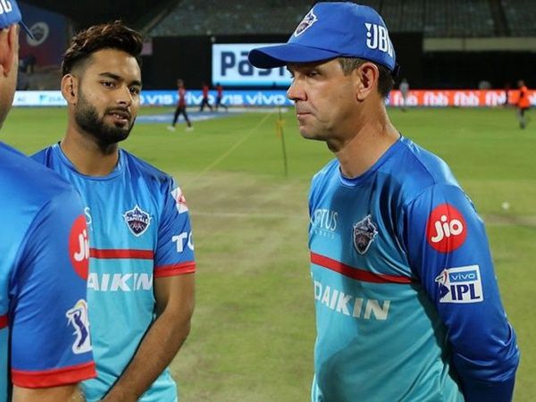 Ricky Ponting and Rishabh Pant