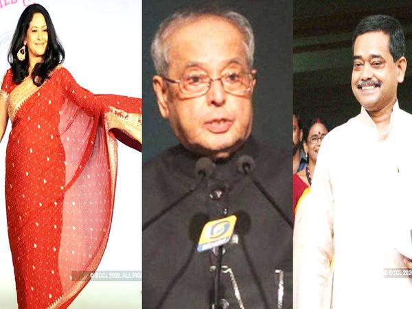 family of former President Pranab Mukherjee, two out of three children active in politics
