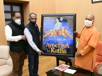 Pahlaj Nihalani meets CM Yogi Adityanath Pahlaj Nihalani meets CM Yogi Adityanath