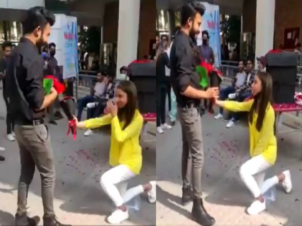 Lahore University Proposal Video is a Hit on Twitter; Both Students Expelled