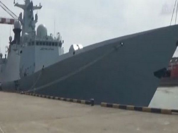 Pakistani warship PNS Taimur arrives in Colombo port to take part in 'war games' with Sri Lanka