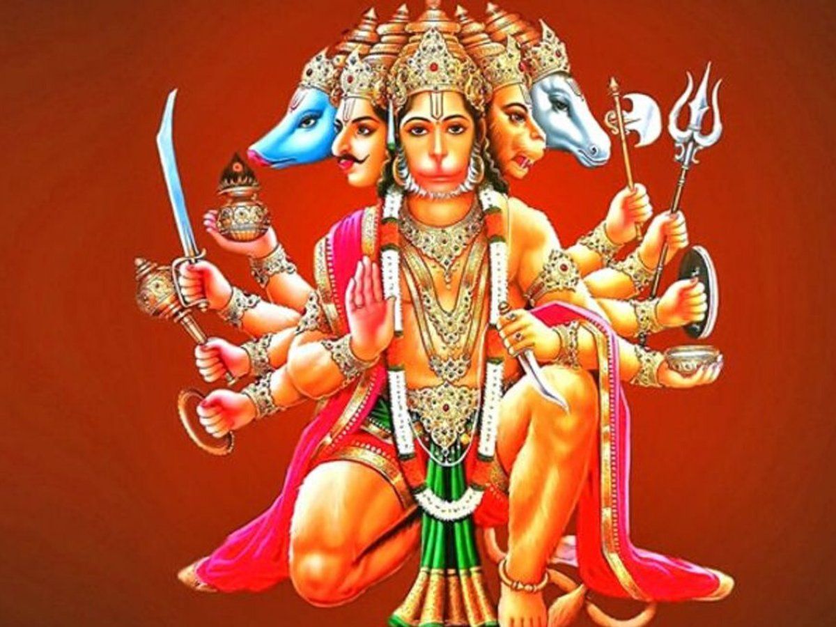 Panchmukhi Hanuman by ajmatale on DeviantArt  Hanuman Shri hanuman  Hanumanji