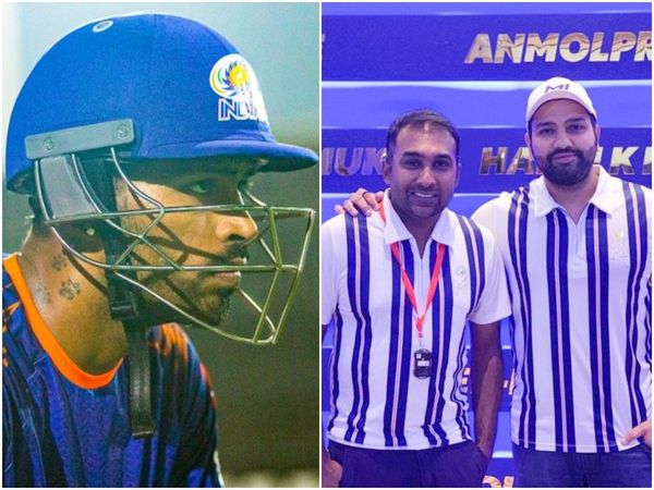 Hardik Pandya and Mahela Jayawardene