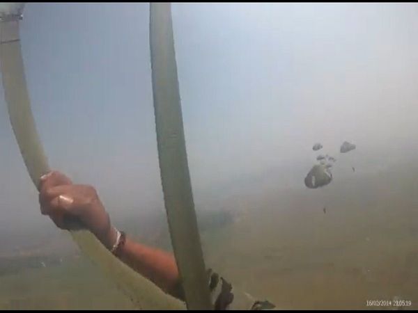 Around 600 paratroopers Army conducts airborne rapid response exercise near Siliguri Corridor, watch video