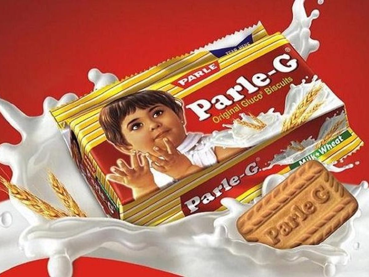parle g biscuit girl