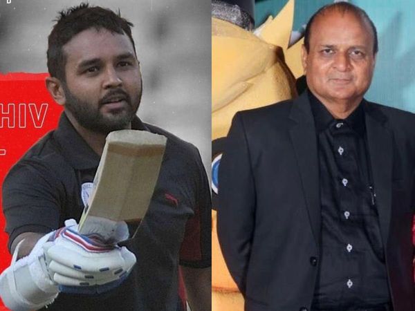 Parthiv Patel father Ajaybhai Bipinchandra Patel