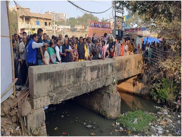 Road will be built on drains in Patna