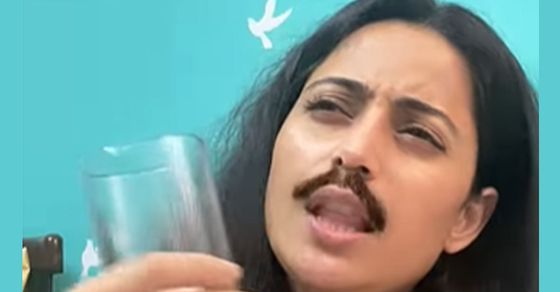 Ghum Hai Kisikey Pyaar Meiin actress aishwarya sharma uses fake mustache
