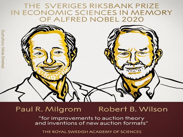 Nobel Economics Prize 2020 goes to Paul R Milgrom & Robert B Wilson