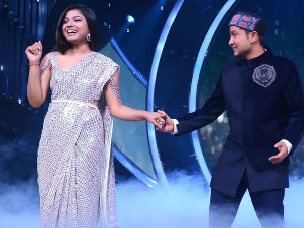 Pawandeep Rajan and arunita Kanjilal, Pawandeep Rajan and arunita Kanjilal relationship, Pawandeep Rajan and arunita, Pawandeep Rajan and Arunita indian idol, Pawandeep Rajan and Arunita relationship
