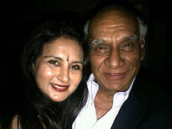 Poonam Dhillon and Yash Chopra