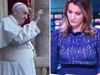 A TV presenter wrongly announced the Pope's death on Christmas Day, short clip has now gone viral.