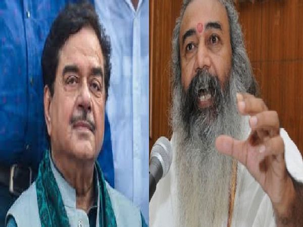Acharya Pramod Krishnam attacks on cognress leader shatrughan sinha