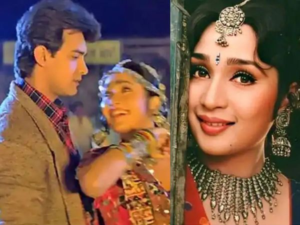 Pratibha Sinha in Pardesi Pardesi Song with Aamir Khan