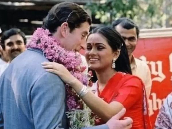 Prince Charles and Padmini Kolhapure