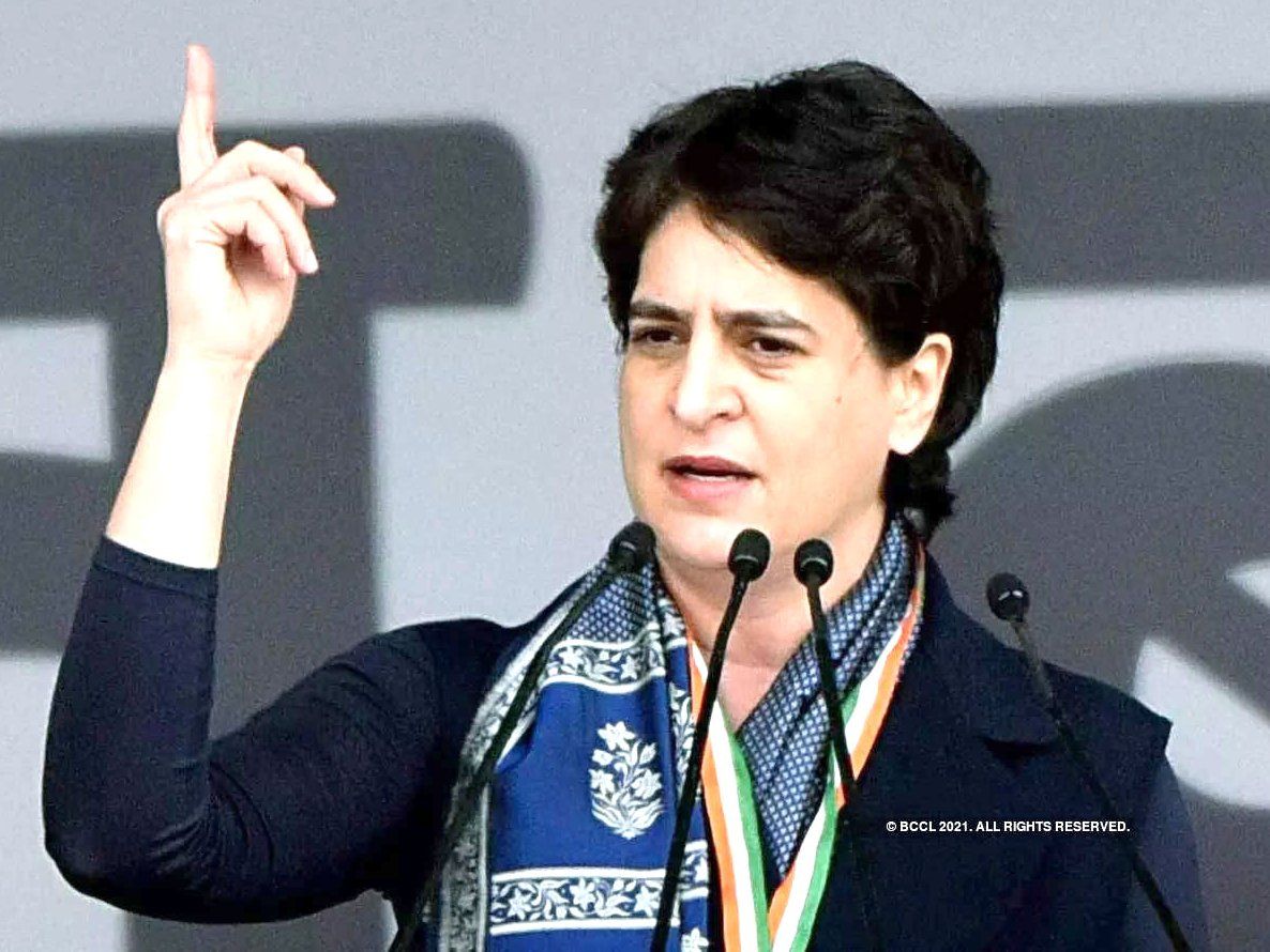 Priyanka Gandhi:प्रियंका गांधी का सीएम योगी पर निशाना कहा-'महिला विरोधी सोच के अगुवा' हैं यूपी सीएम'