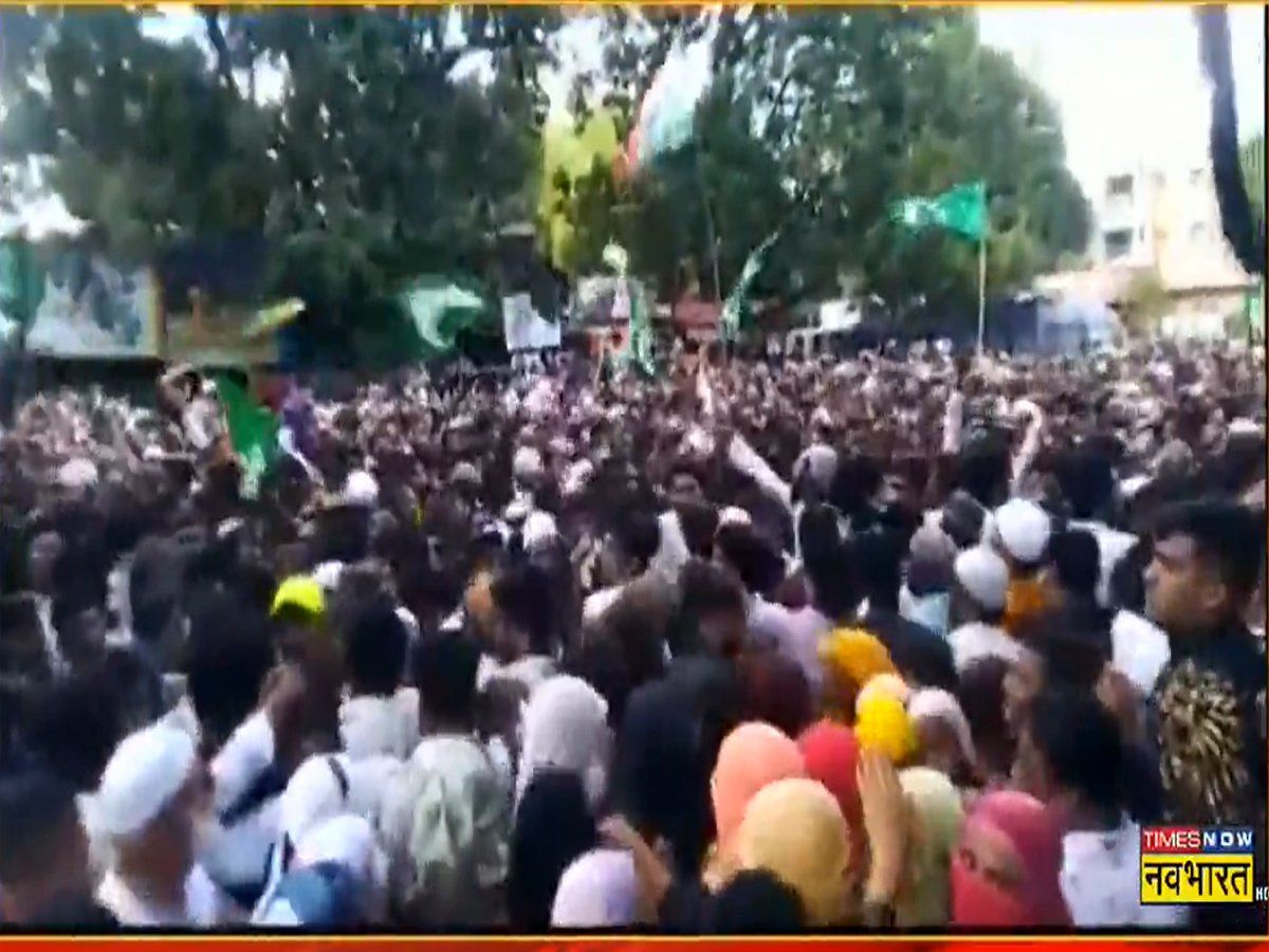 Rashtravad : नुपुर शर्मा की गिरफ्तारी को लेकर इतना व्यापक प्रदर्शन क्यों, देश संविधान से चलेगा या शरिया से?