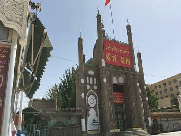 China builds public toilet on Uyghur muslims mosque site in Xinjiang