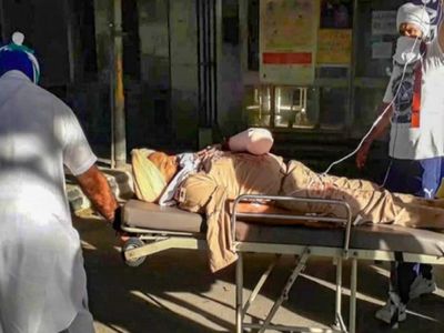 Punjab Police ASI's hand successfully reattached after being chopped with sword in attack by Nihang Punjab Police ASI's hand successfully reattached after being chopped with sword in attack by Nihang