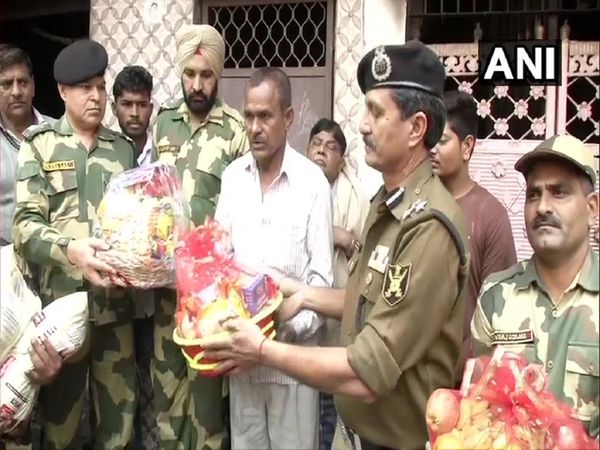 Delhi violence Team of BSF officials visit Mohammad Anees' residence Assures financial support