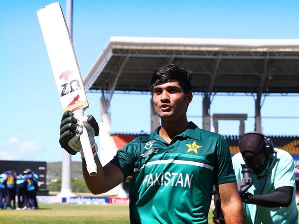 Qasim Akram scored century and took 5 wickets in U19 World Cup match