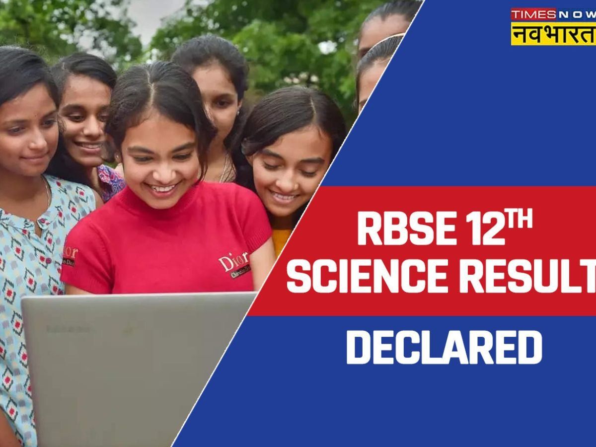 RBSE Rajasthan Board 12th Science Result 2022 declared on www